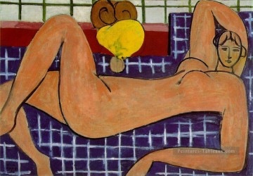 Grand Nu couché Le fauvisme abstrait Pink Nue Henri Matisse Peinture à l'huile